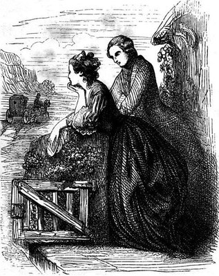 Jean-Jacques Rousseau (1712–1778), Julie, ou la Nouvelle Héloïse, Paris 1878, Illustration, unbekannter Künstler, Digitalisat: W. C. Minor; Bildquelle: http://commons.wikimedia.org/wiki/File:JulieNouvelleHeloise.jpg?uselang=fr.