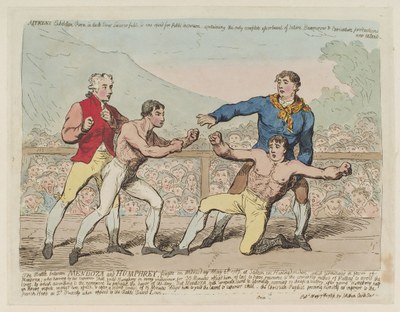 "The battle between Mendoza and Humphrey..." 1789 IMG