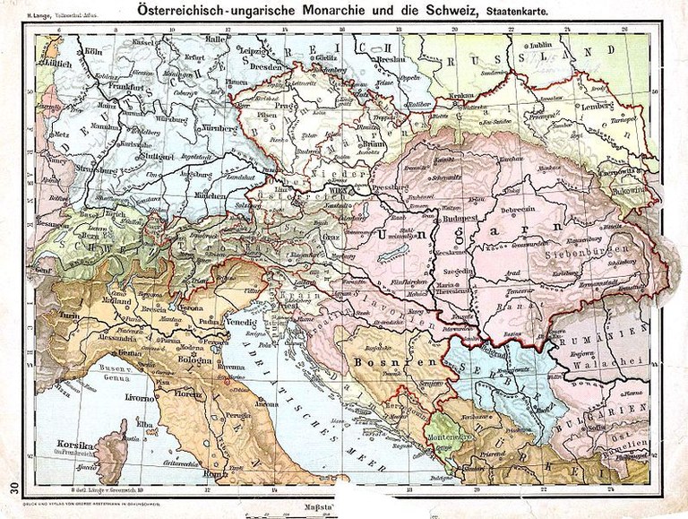 Österreich-Ungarn nach dem Ausgleich von 1867 IMG