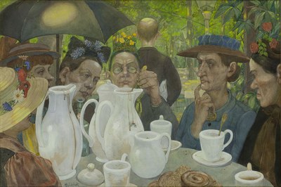 Hier können Familien Kaffee kochen 1895 IMG