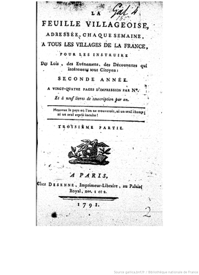 La feuille villageoise 1791 IMG