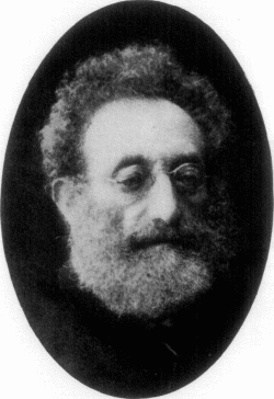 Portrait von Alexander Zederbaum (1816–1893), 1913, unbekannter Künstler; Bildquelle: Raisin, Jacob S.: The Haskalah Movement in Russia, Philadelphia, 1913, S. 175. Digitalisiert von: Project Gutenberg,  http://www.gutenberg.org/files/15921/15921-h/15921-h.htm.