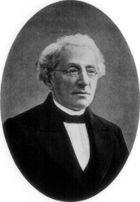 Porträt von Max Lilenthal (1815–1882), unbekannter Künstler; Bildquelle: Jacob S. Raisin "The Haskalah Movement in Russia", Philadelphia, 1913, Digitalisiert von: Project Gutenberg, http://www.gutenberg.org/files/15921/15921-h/15921-h.htm 