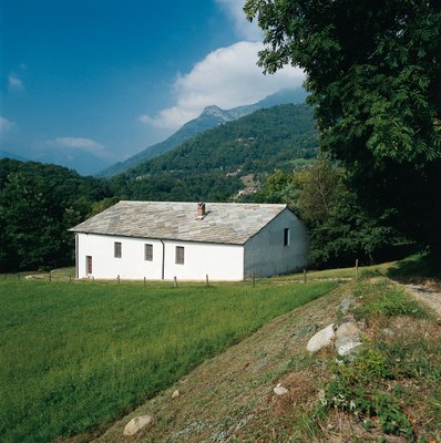 Die Waldenserkirche von Ciabàs im Pellicetal IMG