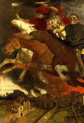 Arnold Böcklin (1827–1901), Der Krieg, 1896