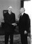 Bonn, Konrad Adenauer und Charles de Gaulle, Schwarz-Weiß-Photographie, 1958, Photograph: Ludwig Wegmann; Bildquelle: Deutsches Bundesarchiv (German Federal Archive), B 145 Bild-F015892-0010, wikimedia commons, http://commons.wikimedia.org/wiki/File:Bundesarchiv_B_145_Bild-F015892-0010,_Bonn,_Konrad_Adenauer_und_Charles_de_Gaulle.jpgCreative Commons Attribution-Share Alike 3.0 Germany