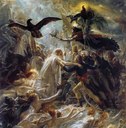 Ossian Receiving the Ghosts of French Heroes