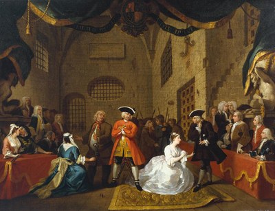 Hogarth, Beggar’s Opera, Scene V